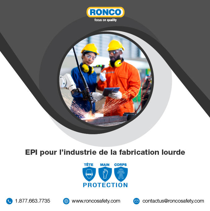 EPI pour l’industrie de la fabrication lourde