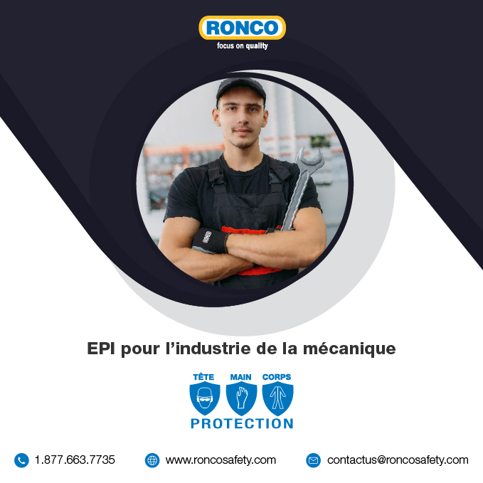 EPI pour l’industrie de la mécanique