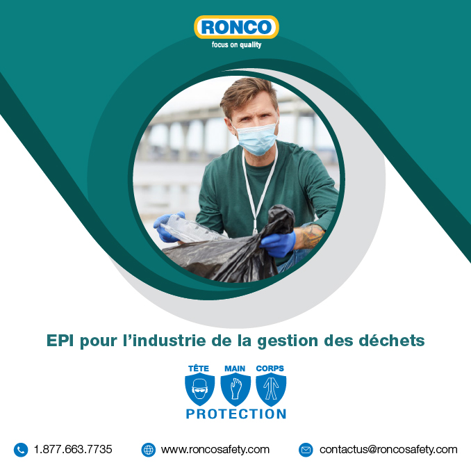 EPI pour l’industrie de la gestion des déchets