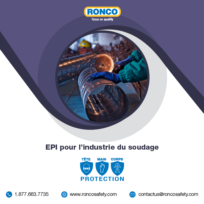 EPI pour l’industrie du soudage